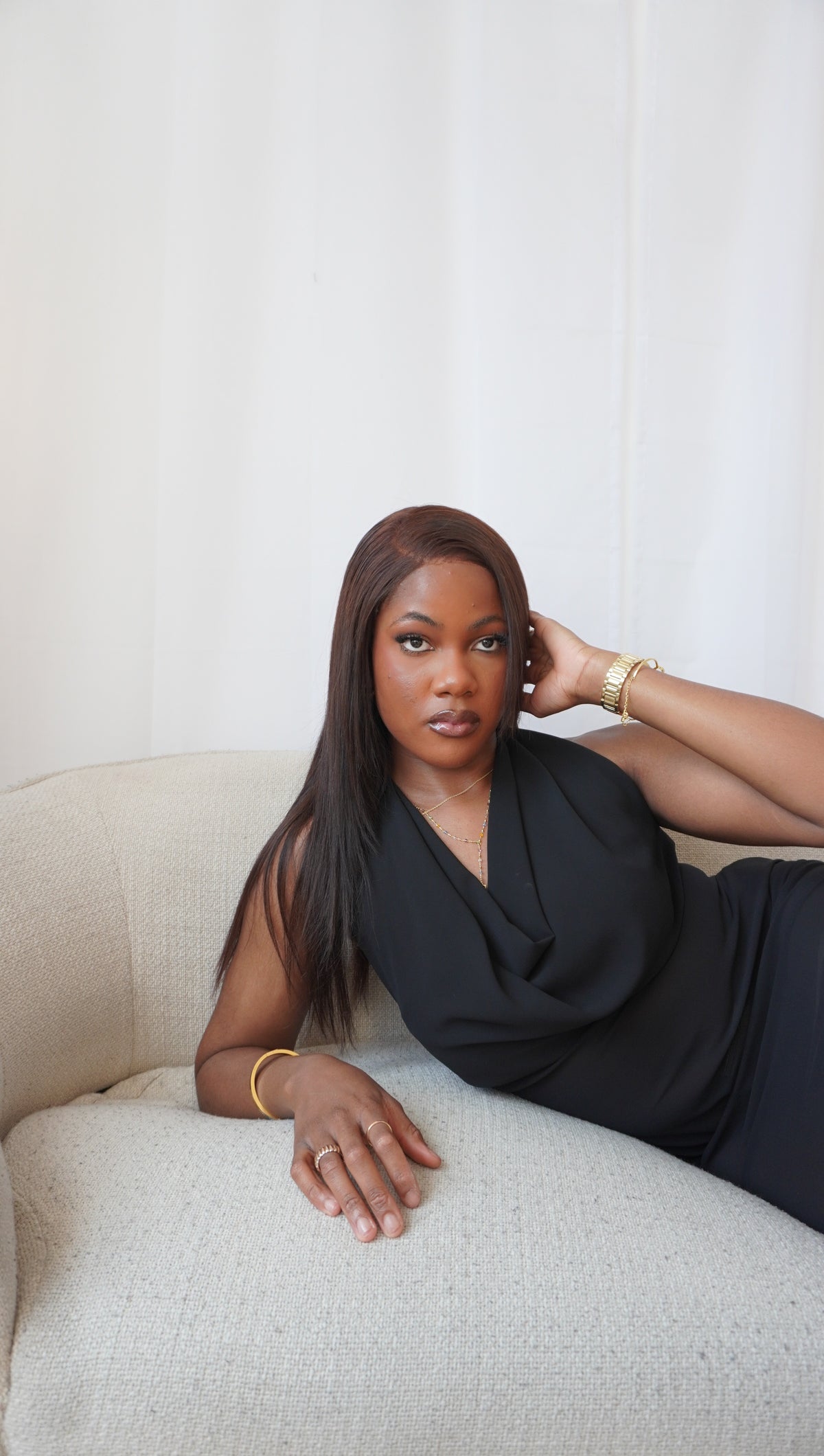 CC "Coco" Chocolate Brown Glueless Wig