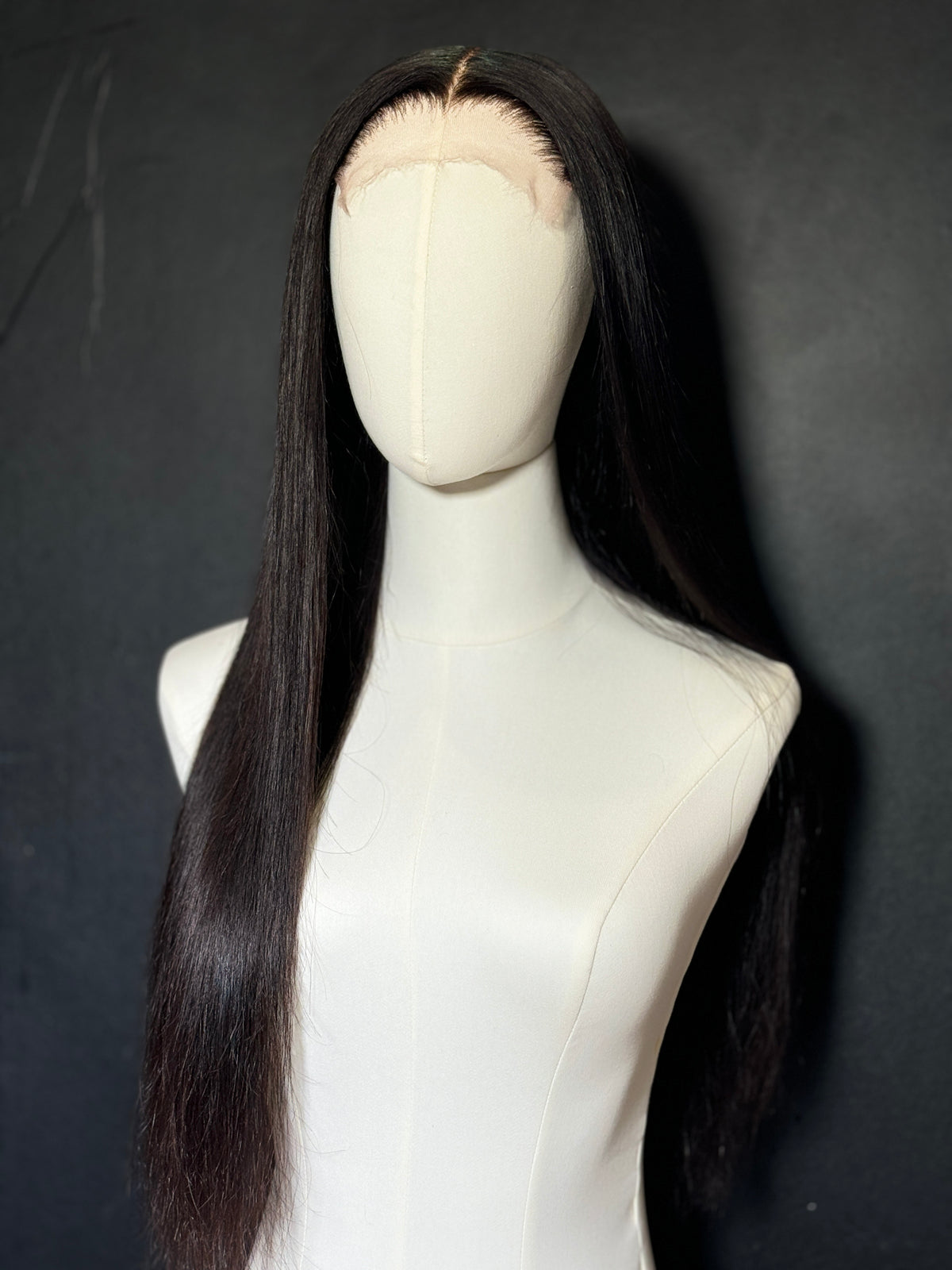 CC MIDDLE PART Straight Glueless Wig